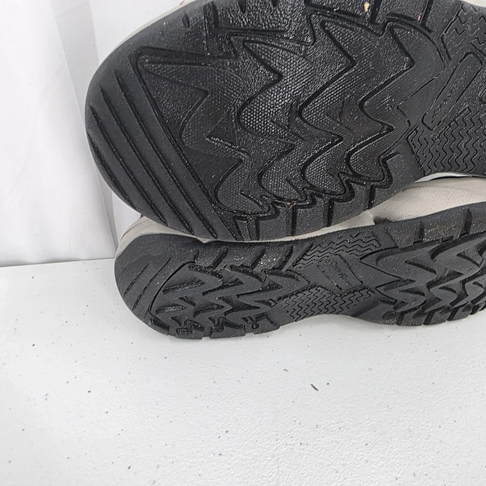 Eddie Bauer Men's Laketrail‎ Water Sandals Brown Gray Size 11M Bungee EUC.